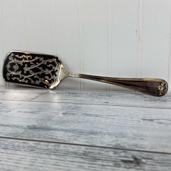 Gorham Silver and Gold Cake Server - Picture 1 of 12